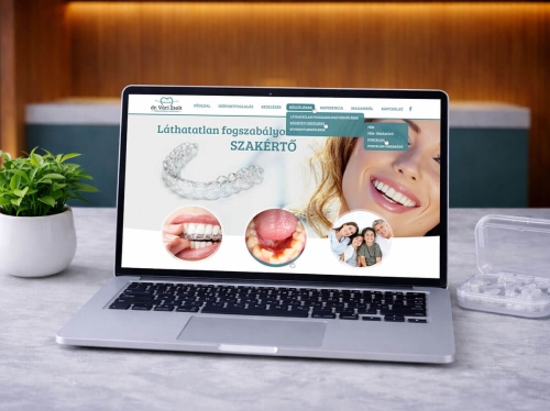 Vári Zsolt weboldal készítés mockup – arculattervezés és logótervezés referencia