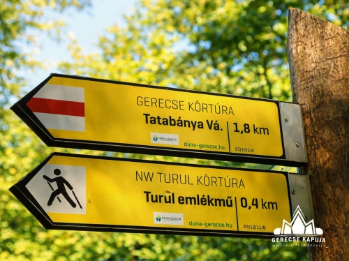 útbaigazító tábla grafikai rendszere turisztikai arculatban