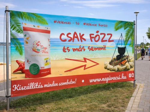 kültéri reklám molinó arculattervezés logóhasználat szolgáltatás marketing