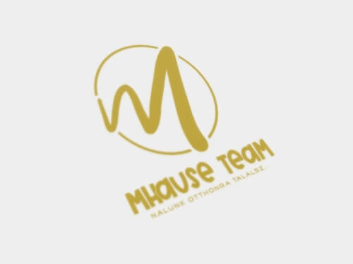 MHause Team logótervezés modern építőipari márkához